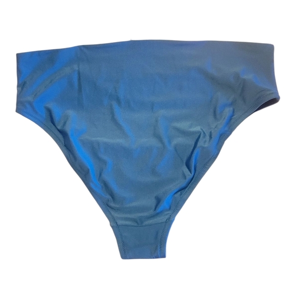 Shade & Shore Blue Bikini Bottom Size 1X(17-18) - Picture 2 of 3